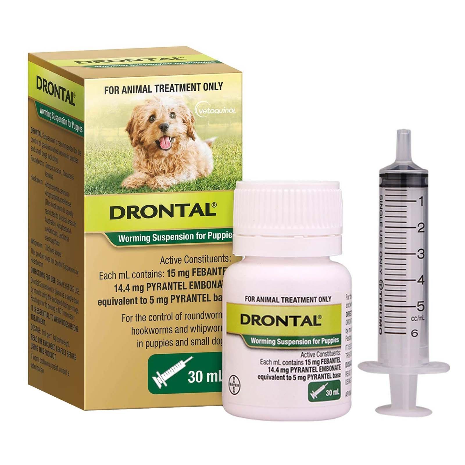 Drontal Allwormer Puppy Worming Suspension 30 mL