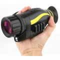 Digital Night Vision Monocular 5x35 Optics Scope Night Vision Infrared Monoculars with 16GB Card for Hunting Observe （black）