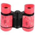 Binoculars high resolution mini binoculars creative bird watching telescope toy （pink）