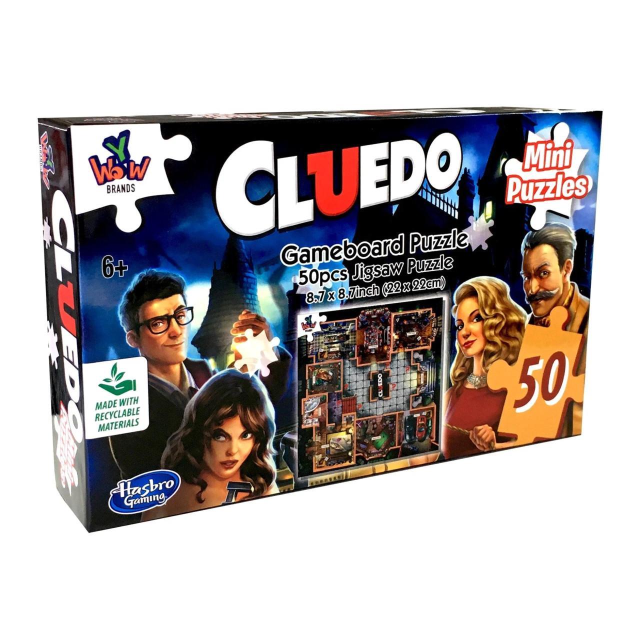 Mini Puzzle Hasbro Gaming - Cluedo 50 Piece Puzzle