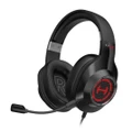 Edifier G2II 7.1 Surround Sound USB Gaming Headset with Microphone RGB Lighting 360 Degree Surround Sound Effects 50mm NdFeB- Black