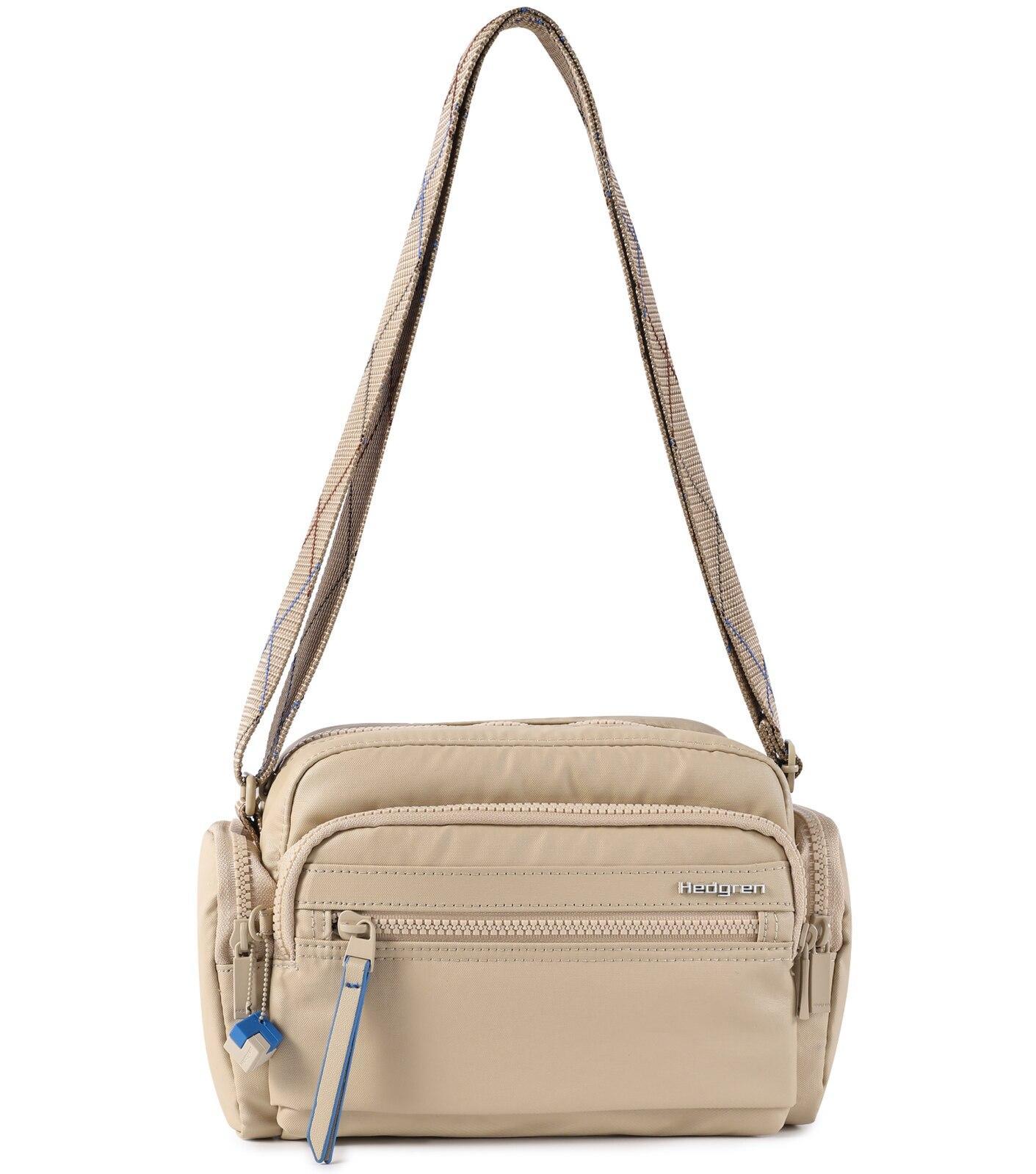 Hedgren EMILY Crossbody Bag with RFID Pocket - Creased Safari Beige