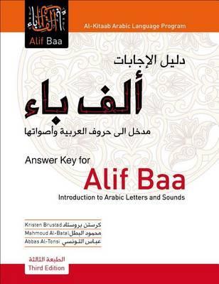 Answer Key for Alif Baa by Kristen BrustadMahmoud AlBatalAbbas AlTonsi