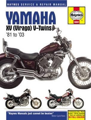 Yamaha XV Virago 8103 Haynes Repair Manual by Haynes Publishing