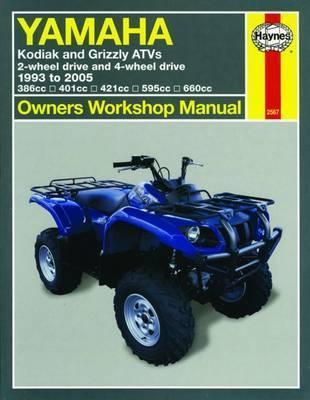 Yamaha Kodiak Grizzly ATVs 93 05 Haynes Repair Manual by Alan Ahlstrand