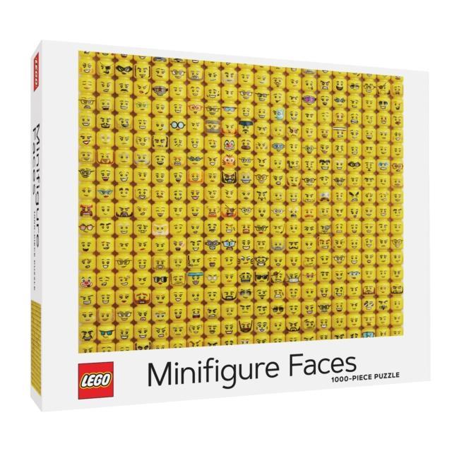 LEGO R Minifigure Faces 1000Piece Puzzle by LEGOClair & Michelle