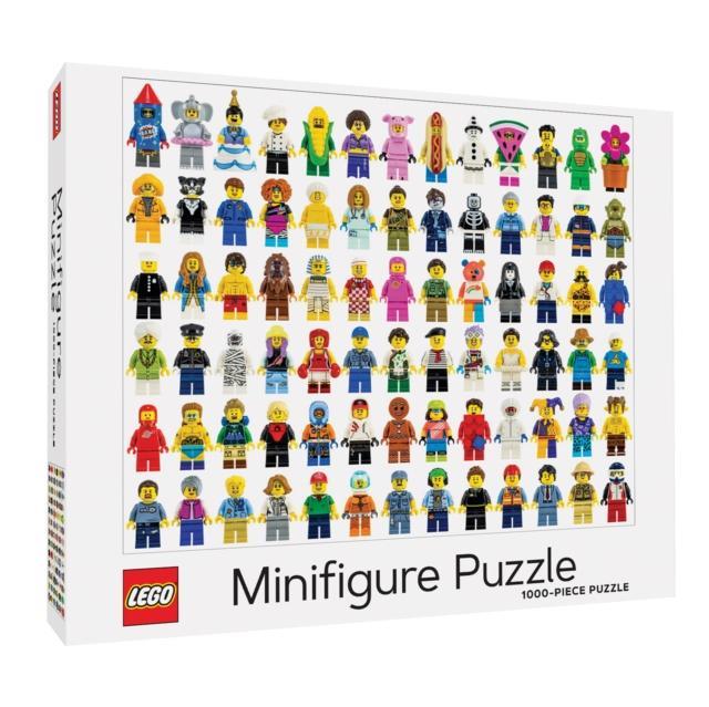 LEGO R Minifigure 1000Piece Puzzle by Created by LEGO R