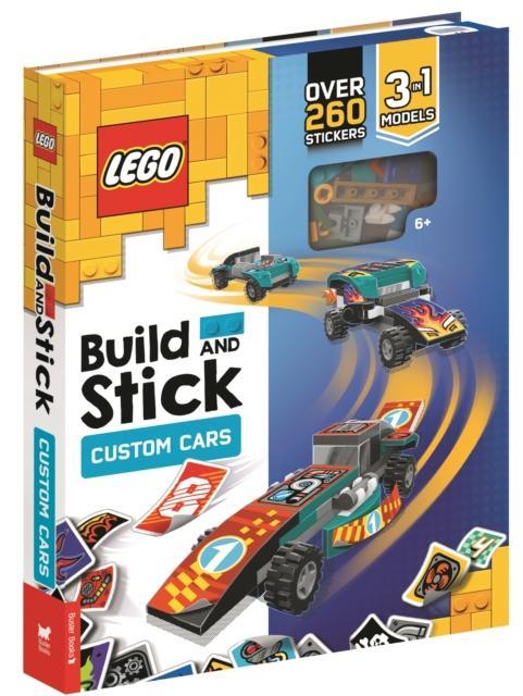 LEGO R Build and Stick Custom Cars Includes LEGO R bricks book and over 260 stickers by LEGO RBuster Books