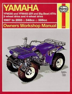 Yamaha ATVs 87 09 Haynes Repair Manual by Haynes Publishing