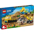 LEGO City Construction Trucks And Wrecking Ball Crane 60391
