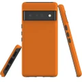 For Google Pixel 6 Pro Case Tough Protective Cover Orange