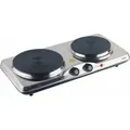 Portable Electric Stove Double Twin Hot Plate Cooker RV Cooktop Cooking Home