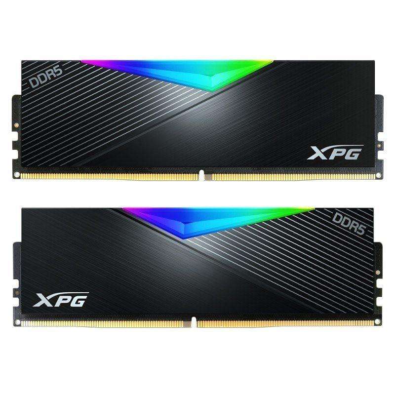 Adata AX5U6000C3032G-DCLARBK XPG 64GB 2x32GB LANCER RGB DDR5 6000Mhz DRAM MODULE Desktop Memory Black