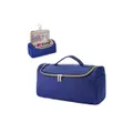 Portable Storage Bag with Hanging Hook Compatible with Dyson Airwrap Styler and Attachments -Blue