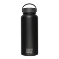 360 Degrees Wide Mouth SS Vacuum Insulated Bottle - 1L Black