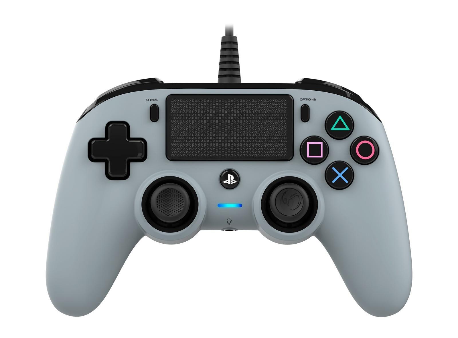 Nacon PS4 Wired Gaming Controller - Grey