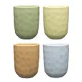 4pc Ecology Speckle 250ml Cuddle Mug Stoneware Water/Juice Drinking Cup Vintage
