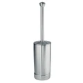 iDesign York Metal Stainless Steel Bowl Bathroom Toilet Brush w/Holder 49.4cm
