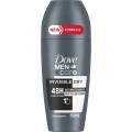 Dove Mens Roll On Deodorant Invisible Dry 50ml