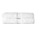 2pc Canningvale Royal Splendour Bath Sheet Set White Home/Bathroom Decor