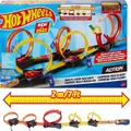 Hot Wheels Multi Loop Raceoff Playset Ages 4+ New Tow Car Race Track Play Gift