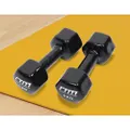 【Sale】5kg Dumbbells Pair PVC Hand Weights Rubber Coated
