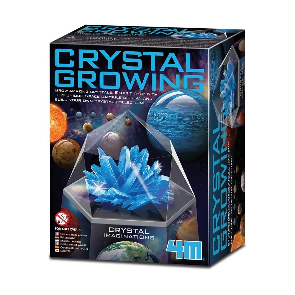 4M Crystal Growing Kit Space Gem Educational Kids/Toddler Activity Toy 10y+ Blue