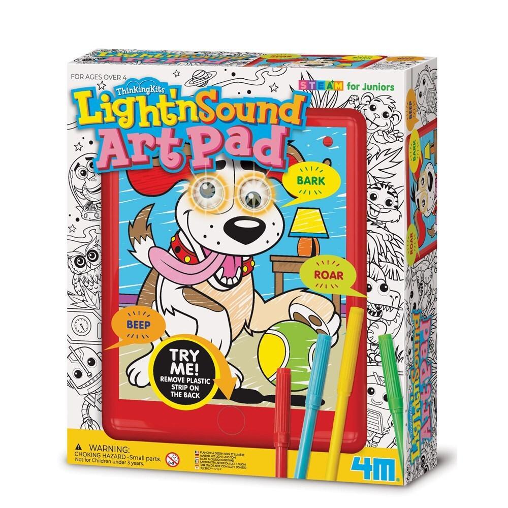 4M ThinkingKits Light 'n' Sound Pad Kids/Toddler Art/Craft Activity Kit 4y+