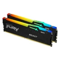 [KF560C40BBAK2-16] 16GB (2x8GB) FURY Beast DDR5 RGB Desktop Memory 6000MHz CL40 Black
