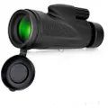 Monocular with HD binoculars waterproof(black)