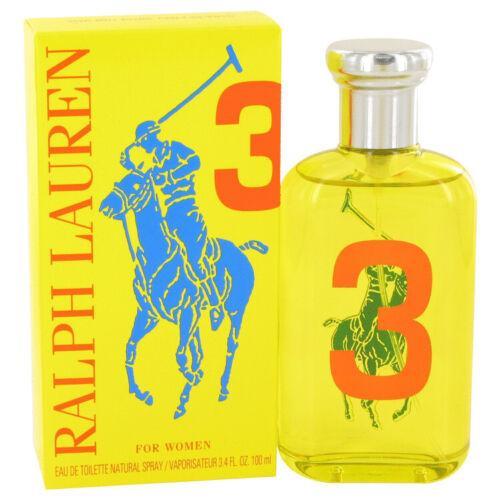 Ralph Lauren Big Pony Yellow #3 Edt 100ml