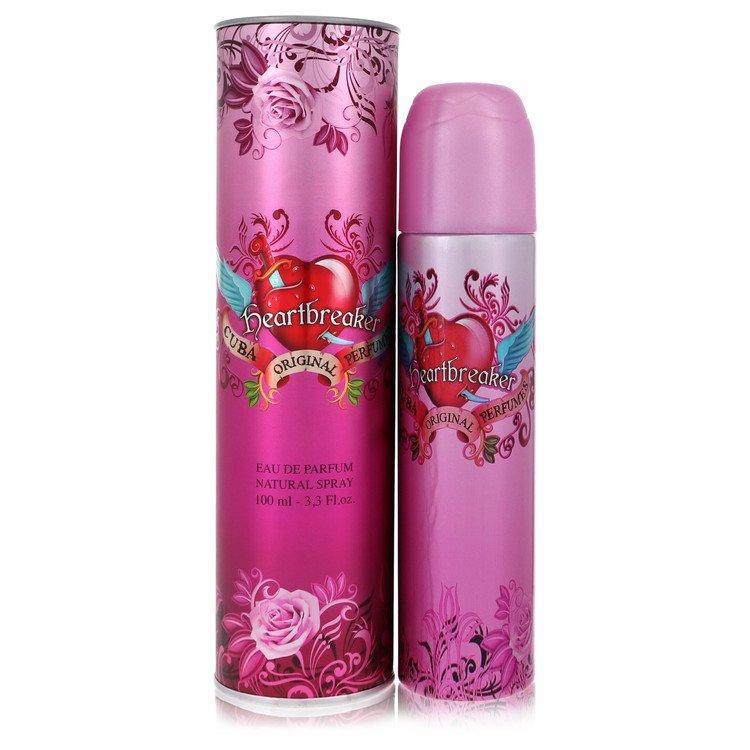 Cuba Heartbreaker Eau De Parfum Spray By Fragluxe 100 ml - 3.4 oz Eau De Parfum Spray