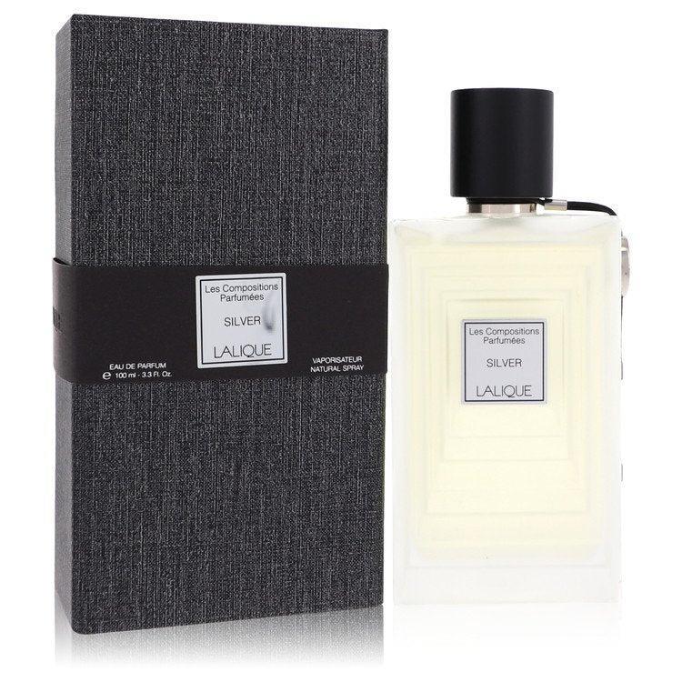 Les Compositions Parfumees Silver Eau De Parfum Spray By Lalique 100 ml - 3.3 oz Eau De Parfum Spray