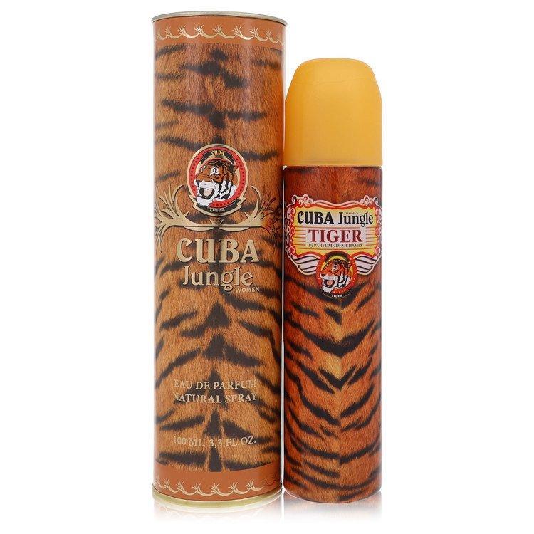 Cuba Jungle Tiger Eau De Parfum Spray By Fragluxe 100 Ml