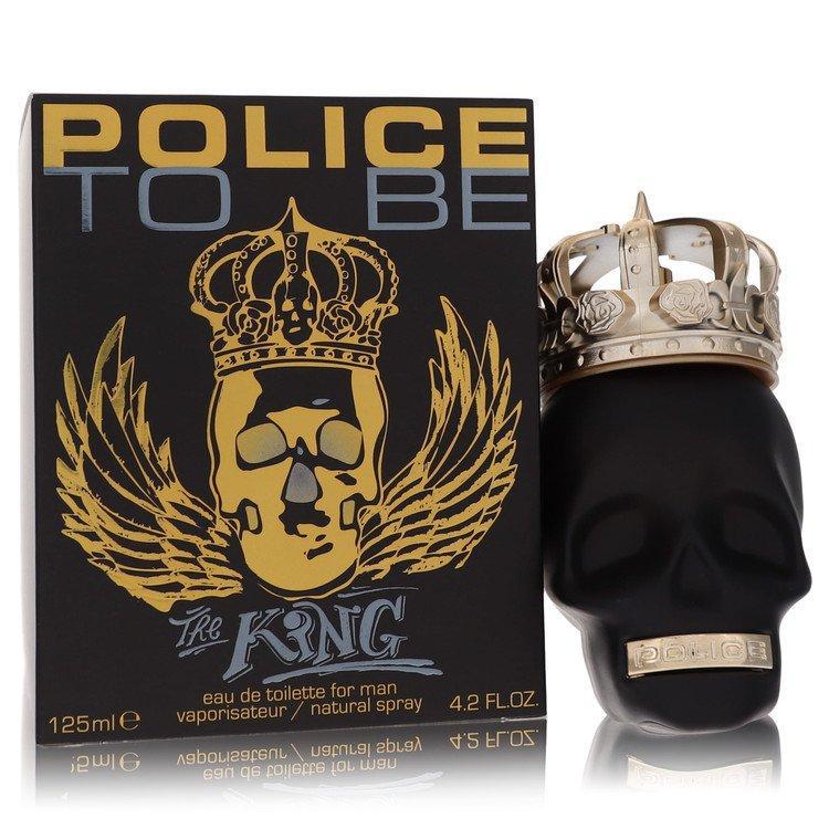 Police To Be The King Eau De Toilette Spray By Police Colognes 125 ml - 4.2 oz Eau De Toilette Spray