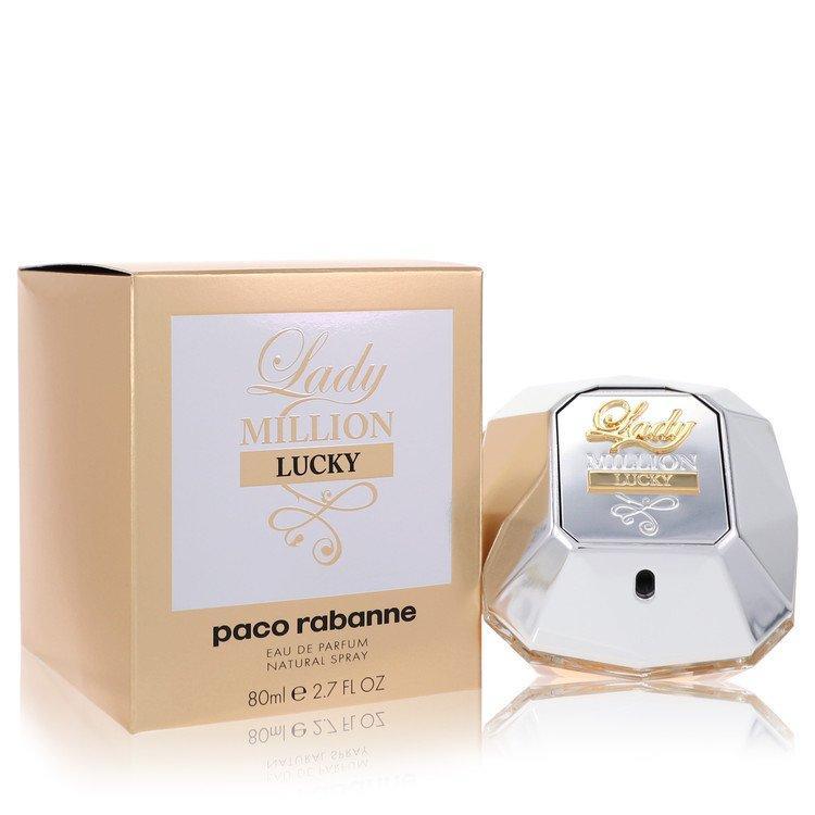 Lady Million Lucky Eau De Parfum Spray By Paco Rabanne 80 ml - 2.7 oz Eau De Parfum Spray