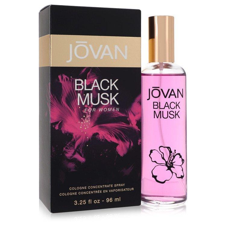 Jovan Black Musk Cologne Concentrate Spray By Jovan 96Ml