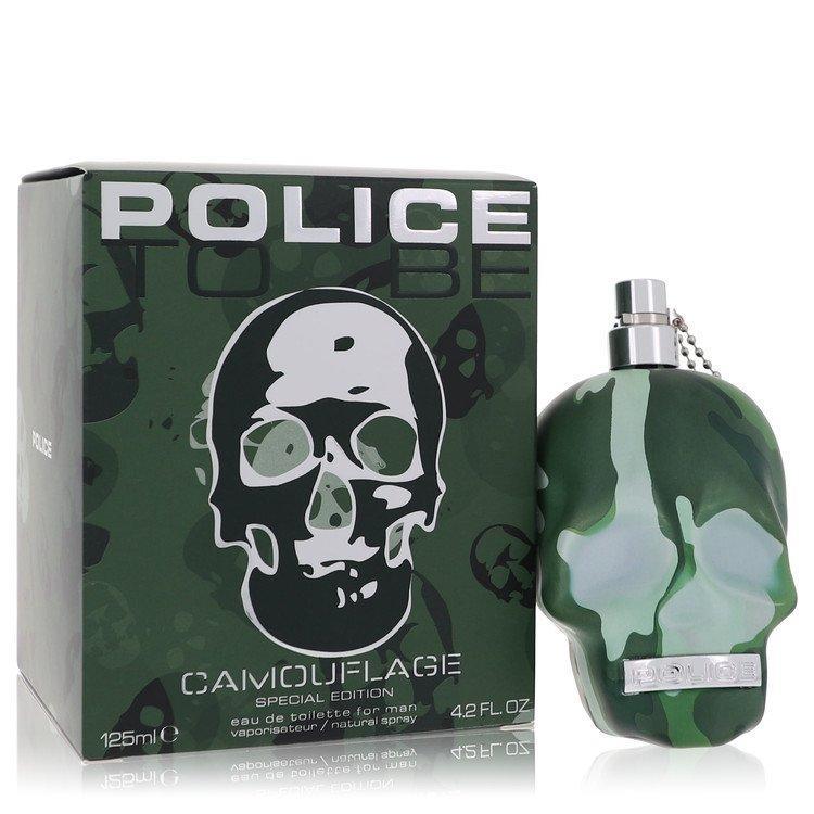 Police To Be Camouflage Eau De Toilette Spray (Special Edition) By Police Colognes 125 ml - 4.2 oz Eau De Toilette Spray