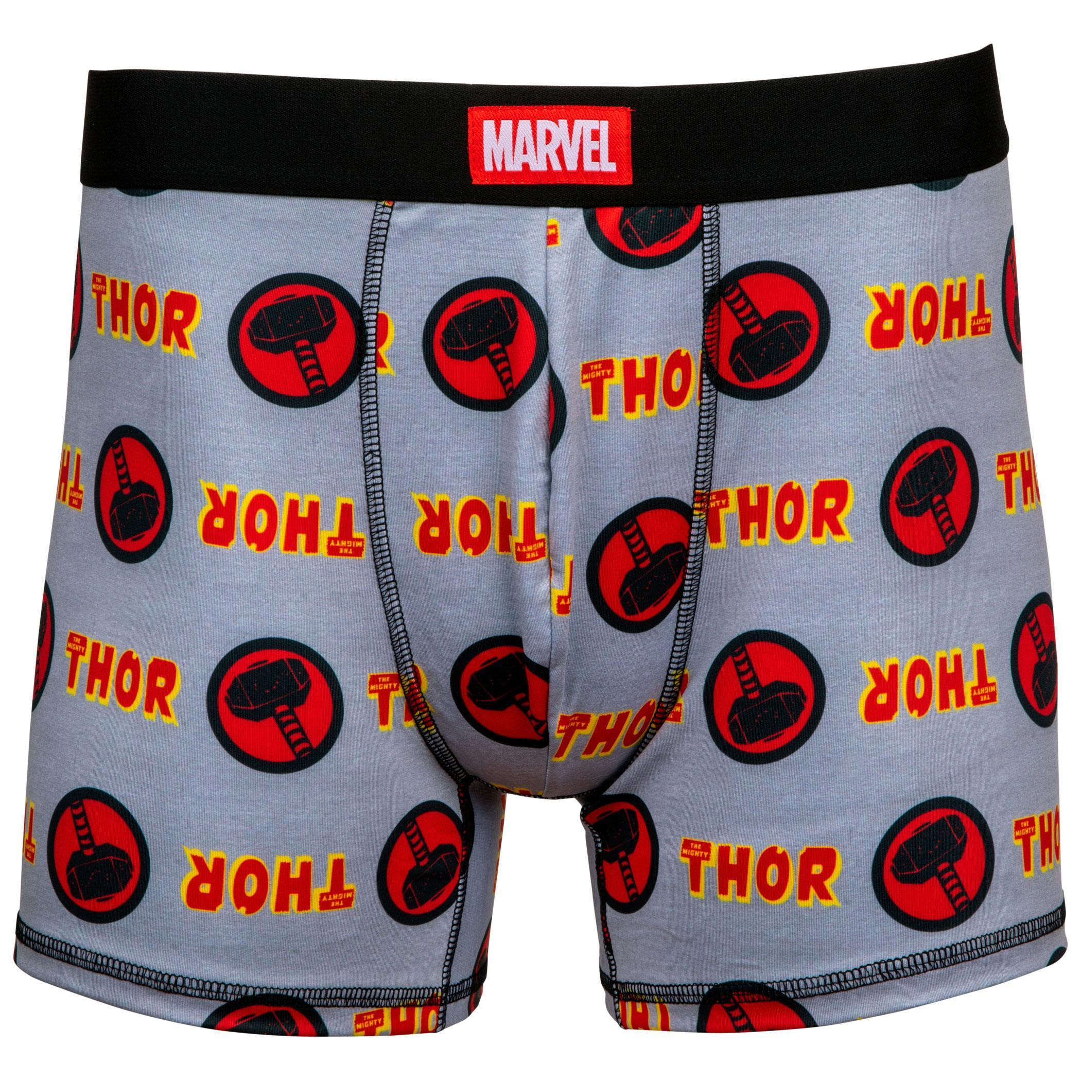 Thor Worthy Men's Underwear Boxer Briefs Small (28-30)