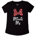 Minnie Mouse Minnie Me Youth Black Tee Shirt 6