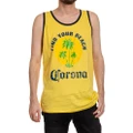 Corona Extra Palm Trees Find Your Beach Tank Top 2XLarge