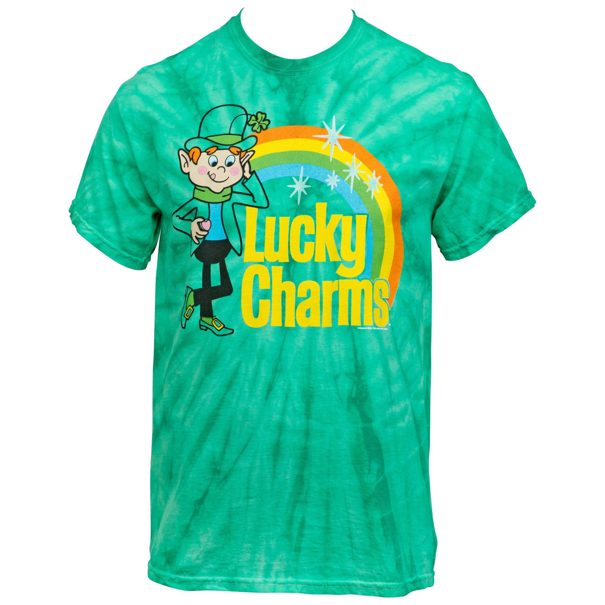 Lucky Charms Green Tie Dye T-shirt Small