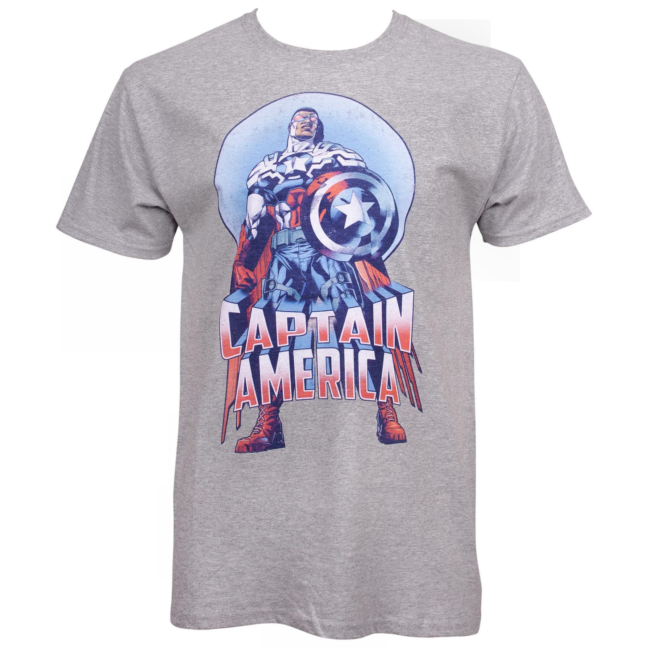 Captain America Falcon T-Shirt Medium