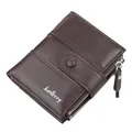 Men's New Double Zipper Creative Short Wallet