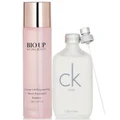 CALVIN KLEIN - Calvin Klein CK One EDT Spray + Natural Beauty BIO UP Ultimate Lift Essence