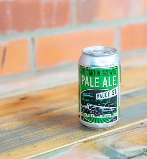 Shepparton Brewery Maude Street Pale Ale-16 cans-355 ml