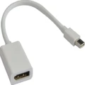 ASTROTEK Mini DisplayPort DP to DisplayPort DP Adapter Converter - 20 pins Male to Female Nickle Plated RoHS