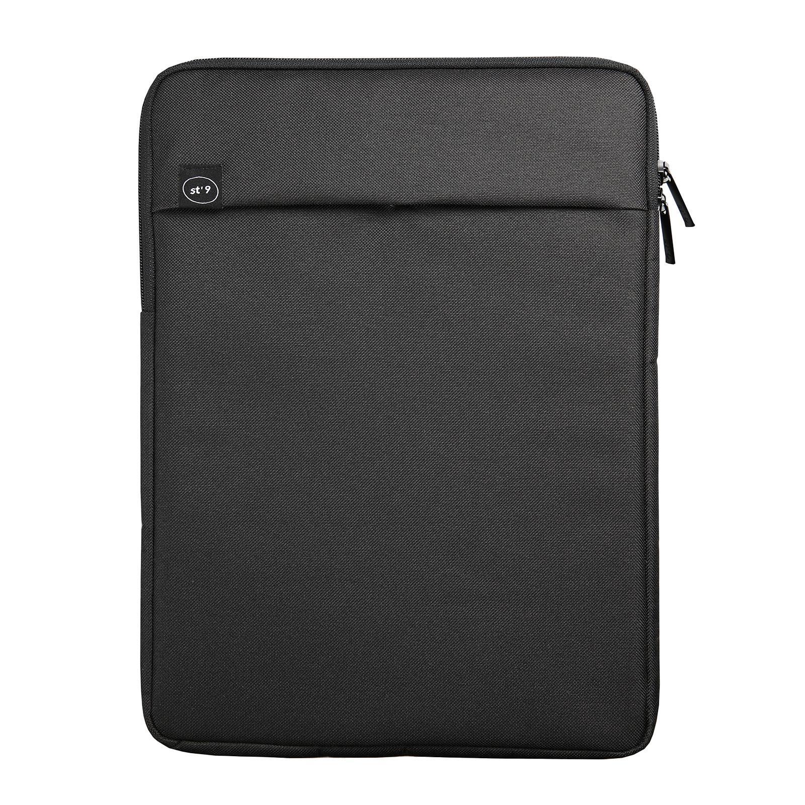 ST9 L size 15 inch Black Laptop Sleeve Padded Travel Carry Case Bag LUKE