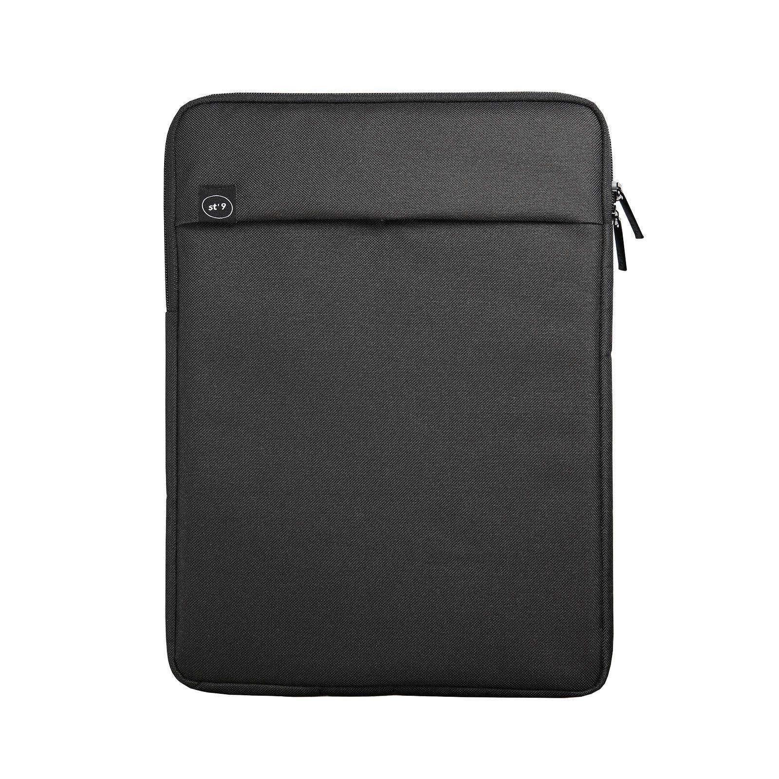 ST9 M size 13 inch Black Laptop Sleeve Padded Travel Carry Case Bag LUKE