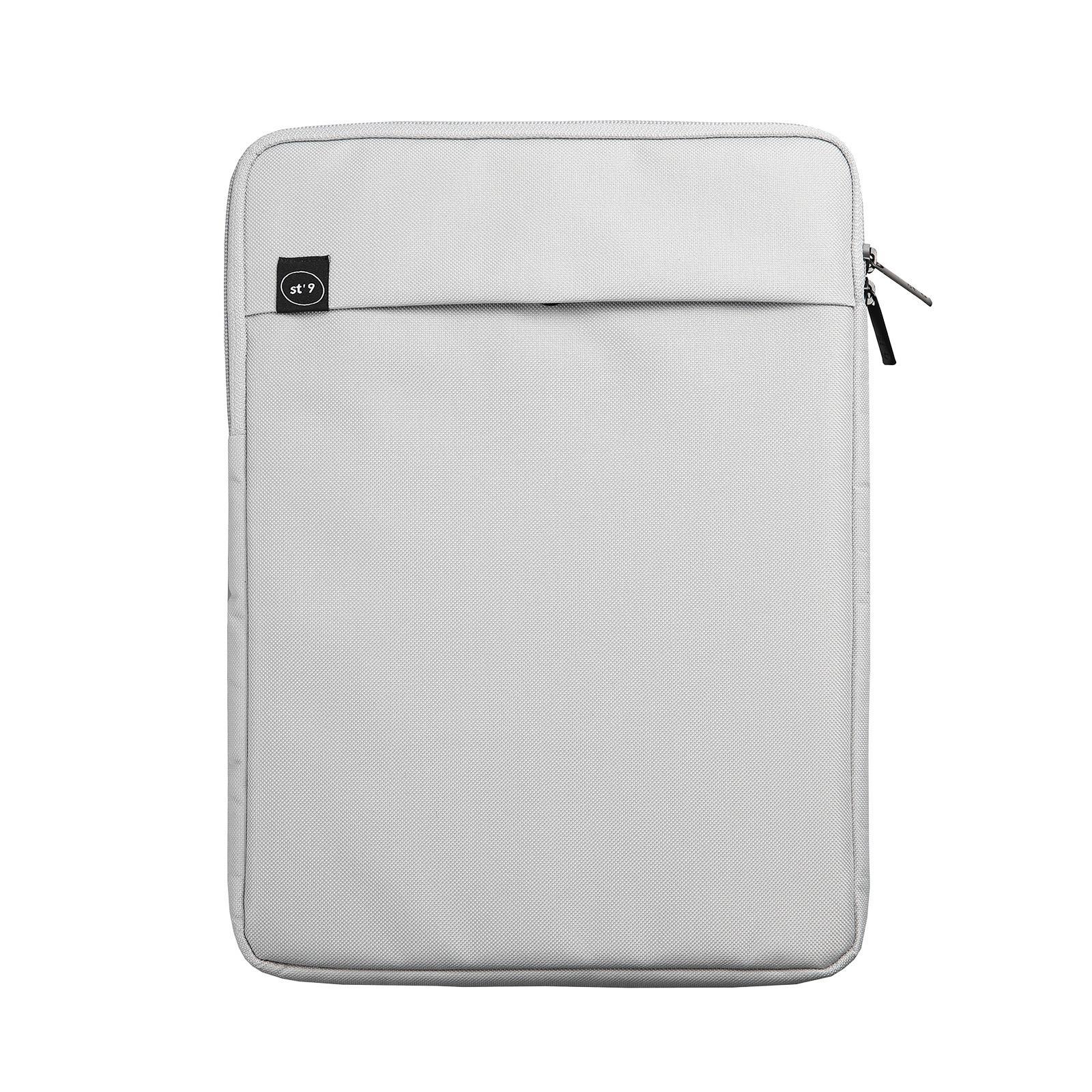 ST9 M size 13 inch Grey Laptop Sleeve Padded Travel Carry Case Bag LUKE